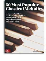 50 Most Popular Classical Melodies (noty, sólo klavír)