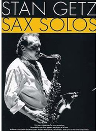 Stan Getz Sax Solos (noty, tenorsaxofon, s akordovými značkami)