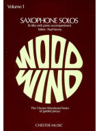 Saxophone Solos Volume 1 (Alto Saxophone) (noty, altsaxofon, klavír)