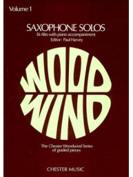 Saxophone Solos Volume 1 (Alto Saxophone) (noty, altsaxofon, klavír)
