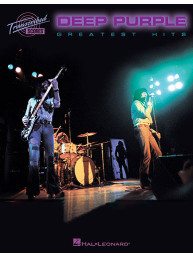 Deep Purple: Greatest Hits (Transcribed Scores) (tabulatury, noty, akordy, partitury)