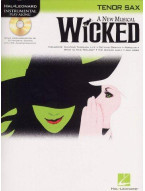 Instrumental Play-Along: Wicked (noty, tenorsaxofon)