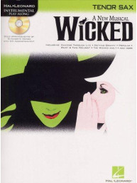 Instrumental Play-Along: Wicked (noty, tenorsaxofon)