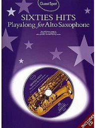 Guest Spot: Sixties Hits Playalong For Alto Saxophone (noty, altsaxofon) (+audio)