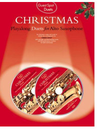Guest Spot: Christmas Playalong Duets For Alto Saxophone (noty, altsaxofon, duet) (+audio)