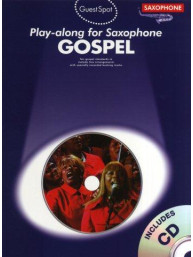 Guest Spot: Gospel Play-Along For Alto Saxophone (noty, altsaxofon) (+audio)