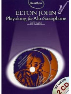 Guest Spot: Elton John Playalong For Alto Saxophone (noty, saxofon, altsaxofon) (+audio)