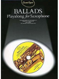 Guest Spot: Ballads Playalong For Saxophone (noty, altsaxofon) (+audio)