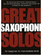 Great Saxophone Solos (noty, altsaxofon)