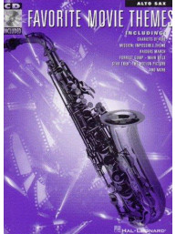 Favorite Movie Themes for Alto Sax (noty, altsaxofon)