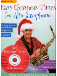 Easy Christmas Tunes For Alto Saxophone (noty, altsaxofon, klavír)