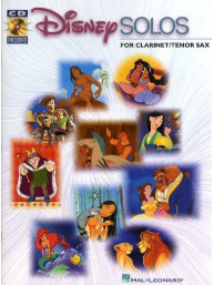 Disney Solos (noty, klarinet či tenorsaxofon) (+audio)
