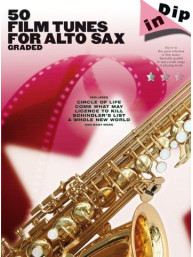 Dip In: 50 Graded Film Tunes For Alto Saxophone (noty, altsaxofon)