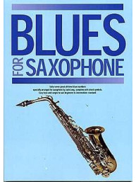 Blues For Saxophone (noty, saxofon, s akordovými značkami)