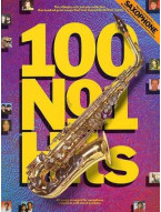 100 No.1 Hits For Saxophone (noty, saxofon, s akordovými značkami)