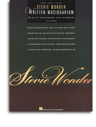 Stevie Wonder: Written Musiquarium (noty, akordy, texty, klavír, kytara, zpěv)