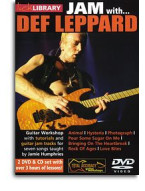 Lick Library: Jam With Def Leppard (DVD & CD) (video škola hry na kytaru)