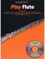 Step One: Play Flute (noty, příčná flétna) (+audio)