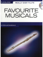 Really Easy Flute: Favourite Musicals (noty, příčná flétna) (+audio)