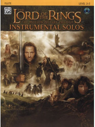 Lord Of The Rings: Instrumental Solos: Flute (noty na příčnou flétnu) (+audio)