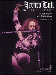 Jethro Tull: Flute Solos - As Performed By Ian Anderson (noty, příčná flétna)