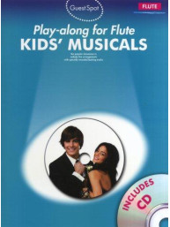 Guest Spot: Kids' Musicals - Play-Along For Flute (noty, příčná flétna) (+audio)