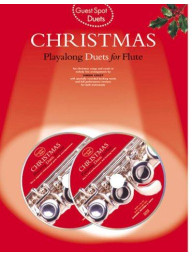 Guest Spot: Christmas Playalong Duets For Flute (noty, příčná flétna) (+audio)