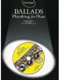 Guest Spot: Ballads Playalong For Flute (noty, příčná flétna) (+audio)