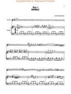 Claude Bolling: Suite No.2 For Flute And Jazz Piano Trio (noty, bas, bicí, příčná flétna a klavír či keyboard)