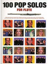 100 Pop Solos For Flute (noty na příčnou flétnu)