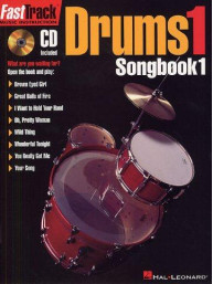 Fast Track: Drums 1 - Songbook One (noty, bicí)
