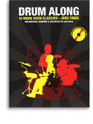 Drum Along: 10 More Rock Classics (noty, bicí) (+audio)