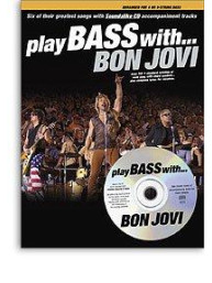 Play Bass With... Bon Jovi (noty, tabulatury, baskytara) (+audio)