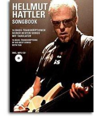 Hellmut Hattler: Songbook (noty, tabulatury, baskytara) (+audio)