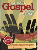 Sing-Along Gospel With A Live Band (noty na zpěv, akordy, texty) (+audio)