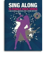 Sing Along - 10 Female Rocks Songs (noty, melodická linka, texty & akordy) (+audio)