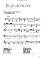 Folk Lullabies Of The World (noty, melodická linka, texty & akordy)