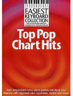 Easiest Keyboard Collection: Top Pop Chart Hits (noty, akordy, texty)