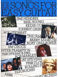 101 Songs For Easy Guitar Book 2 (noty, melodická linka, texty & akordy)
