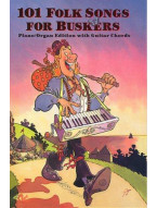 101 Folk Songs For Buskers (noty, melodická linka, texty & akordy)