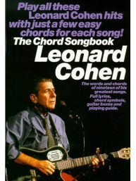 Leonard Cohen: Chord Songbook (akordy, texty, kytara)