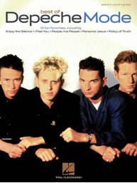 Depeche Mode: Best Of (noty na klavír, zpěv, akordy)