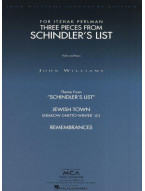 Three Pieces From Schindler's List (Schindlerův seznam) For Violin And Piano (noty, housle, klavír)