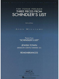 Three Pieces From Schindler's List (Schindlerův seznam) For Violin And Piano (noty, housle, klavír)