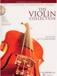 The Violin Collection: Intermediate To Advanced Level (noty, housle, klavír) (+audio)