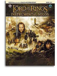 Lord Of The Rings: Instrumental Solos (noty na housle, klavír) (+audio)