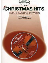 Junior Guest Spot: Christmas Hits - Easy Playalong (noty, housle) (+audio)