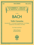 J.S. Bach: Violin Concertos (noty, housle, klavír)