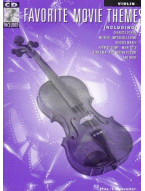 Favorite Movie Themes for Violin (noty, housle)