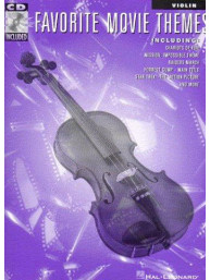 Favorite Movie Themes for Violin (noty, housle)